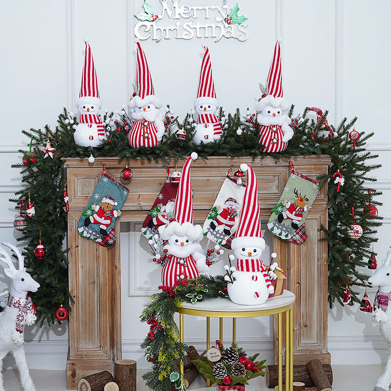 š Decoração de Natal - Boneco de Neve para Vitrine | Modelos SD0423 + SD0435